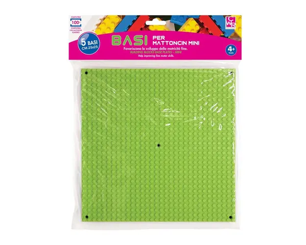 Joc de constructii baza pentru cuburi mini