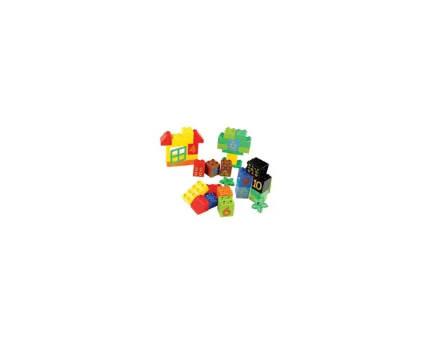 Joc de constructii cuburi atasabile midi