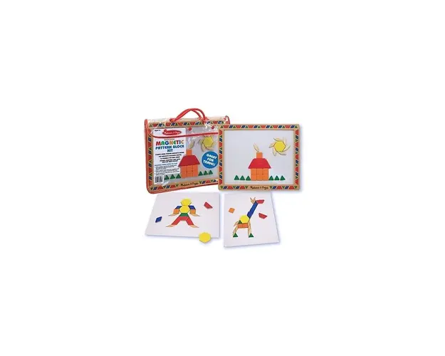 Melissa & Doug - Joc de constructii magnetic Melissa and Doug