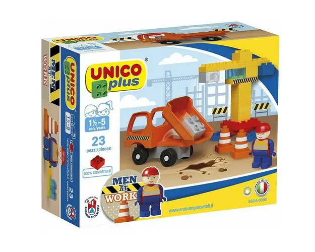 Joc de construit Unico Man at work 23 piese A Haberkorn
