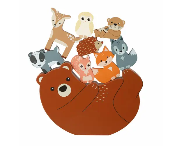 Joc de echilibru cu animale, Orange Tree Toys