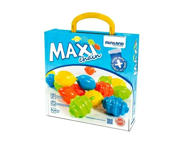 Miniland - Set de constructie Maxichain