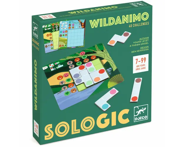 Joc de logica Animale salbatice, Djeco