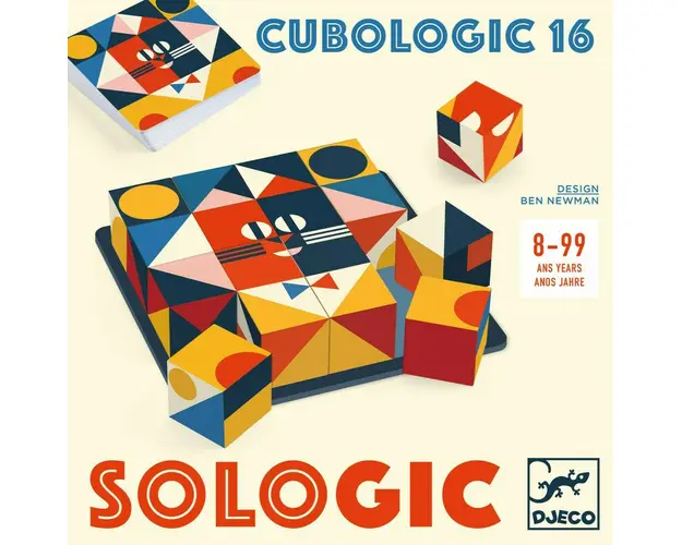 Djeco - Joc de logica Cubologic 16