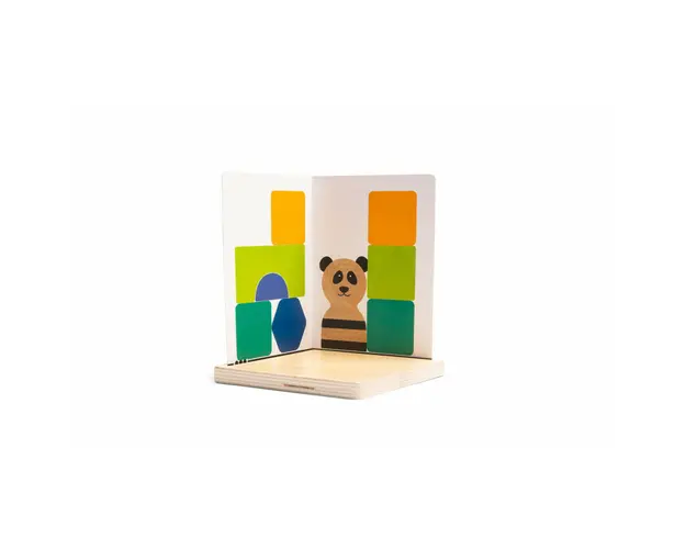 Joc de logica Panda Puzzle, BS Toys