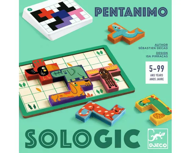 Djeco - Joc de logica Pentanimo