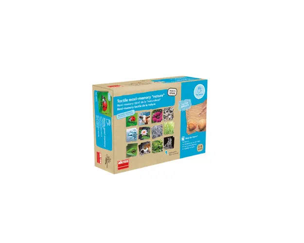 Joc de memorie tactil Natura