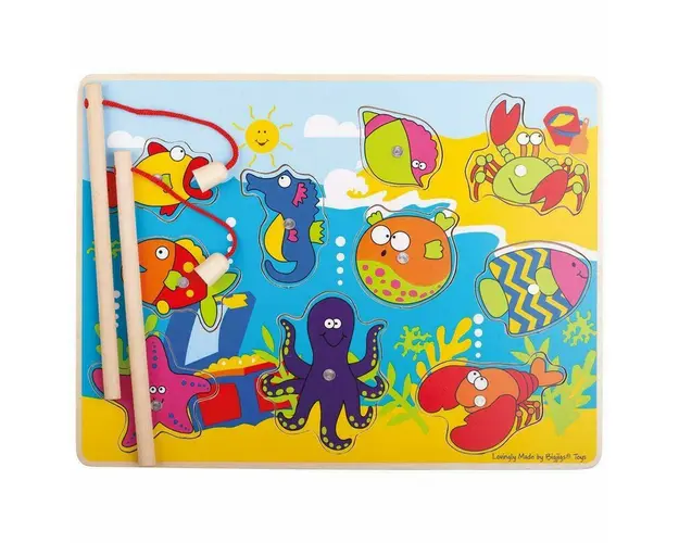 Joc de pescuit magnetic - Animalutele marine