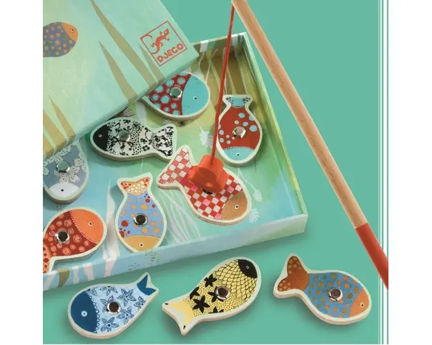 Djeco - Joc de pescuit magnetic pesti