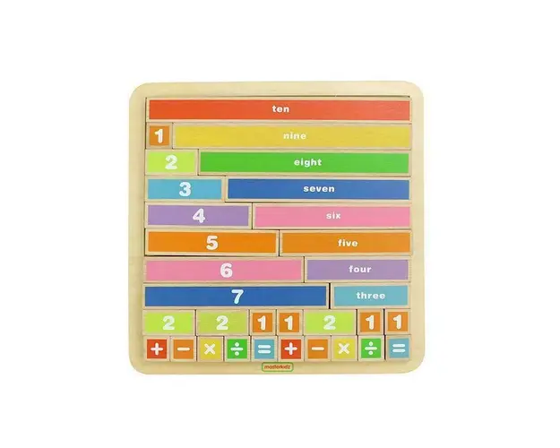 Joc de socotit, din lemn, +3 ani, Masterkidz
