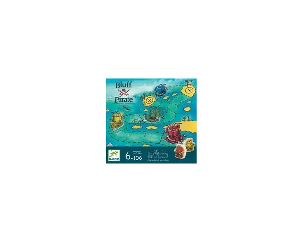 Djeco - Joc de strategie Bluff pirat