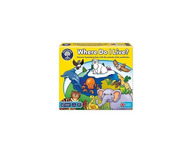 Orchard toys - Joc educativ loto Habitate - Where do I live