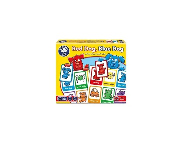 Orchard toys - Joc educativ loto in limba engleza Catelusii - Red dog, blue dog