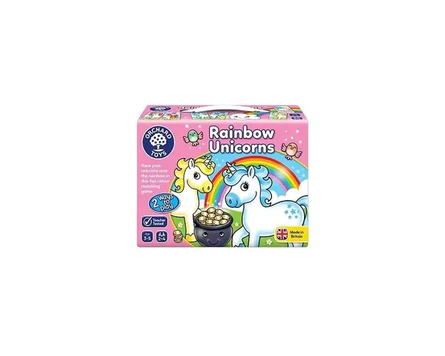 Orchard toys - Joc educativ Unicornii Curcubeu - Rainbow Unicorns