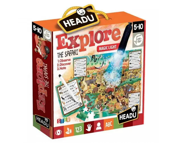 Headu Stem - Joc Explorati Safari