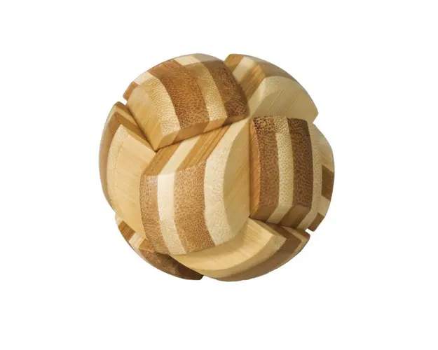 Fridolin - Joc logic IQ din lemn bambus Ball