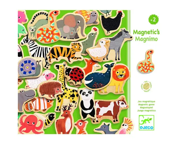 Djeco - Joc magnetic cu animale