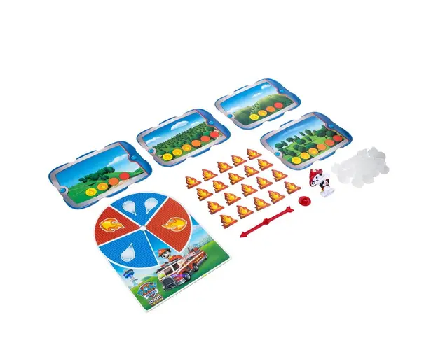 Spin master - Joc de societate Marshall salveaza padurea , Paw Patrol, Multicolor