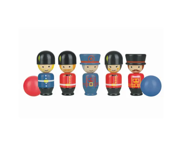Joc popice figurine londoneze, Orange Tree Toys