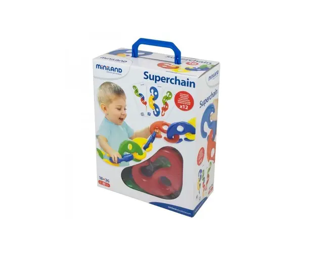 Miniland - Joc Superchain 16 piese