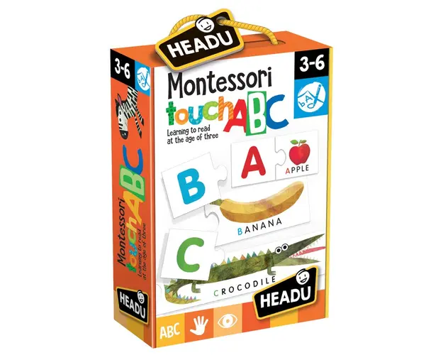 Headu Montessori - Joc Tactil Abc