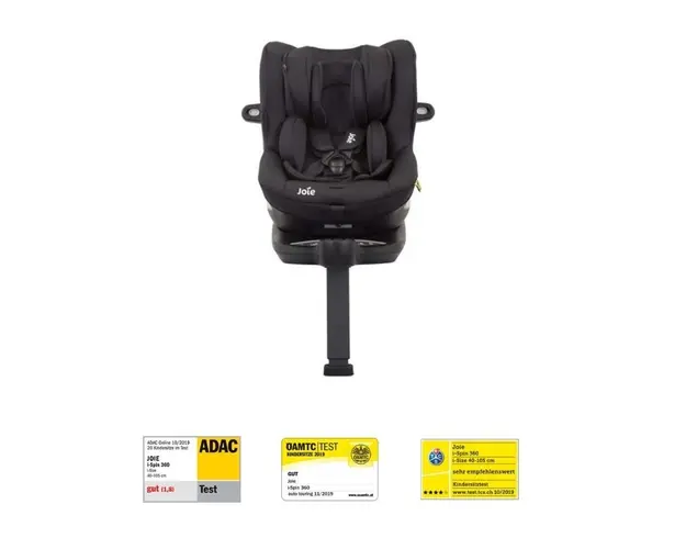 Joie - Scaun auto i-Spin 360 Coal, nastere - 105 cm, testat ADAC