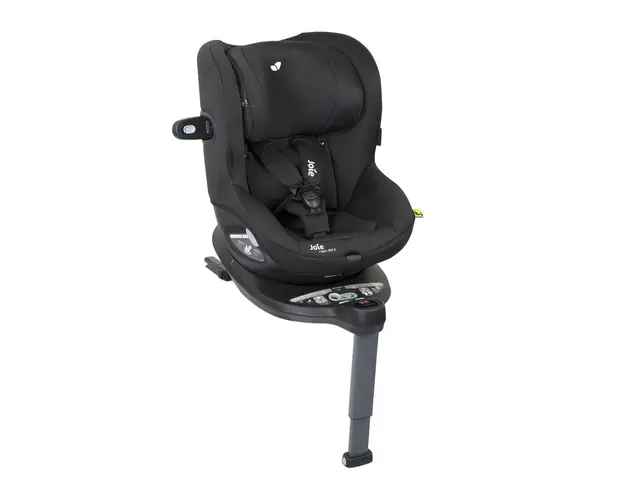 Joie - Scaun auto i-Spin 360 E Coal, 61 cm - 105 cm, testat ADAC