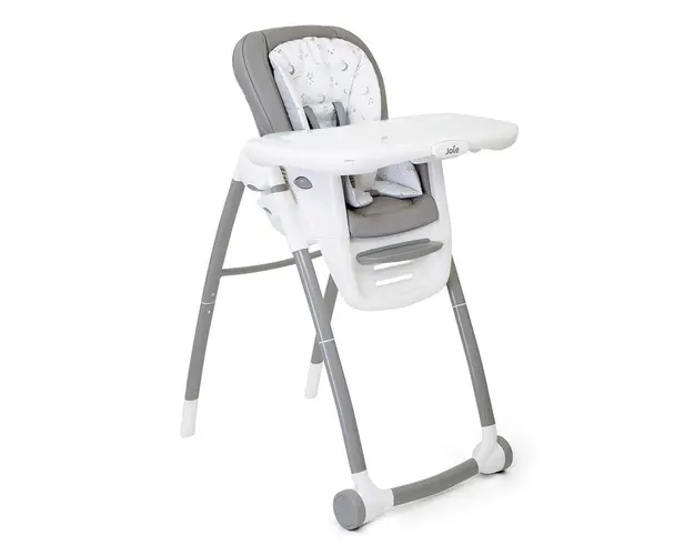 Joie - Scaun de masa Multifunctional Multiply Starry Night Pliabil, 6 in 1, 6 luni - 6 ani
