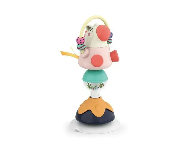 Jucarii bebe - Hola - Jucarie multifunctionala Animalut , Cu ventuza, Multicolor