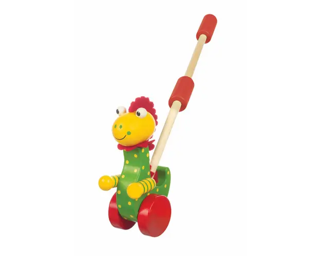 Jucarie de impins dinozaur, Orange Tree Toys