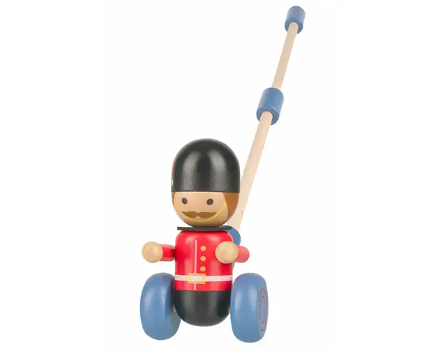 Jucarie de impins soldat londonez, Orange Tree Toys