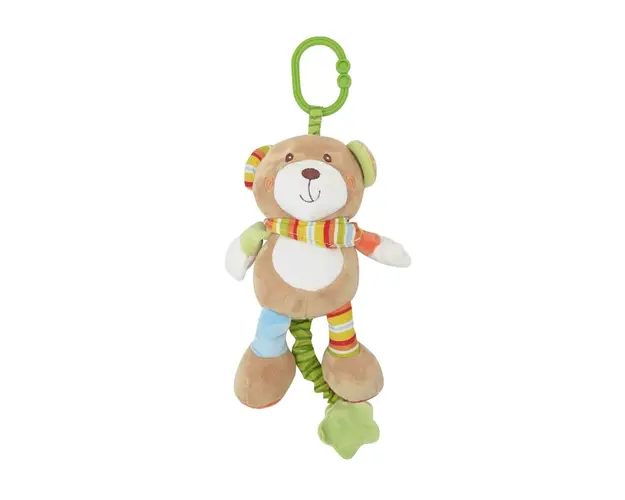 Lorelli Toys - Jucarie multifunctionala Ursulet Muzicala, 24 cm din Plus