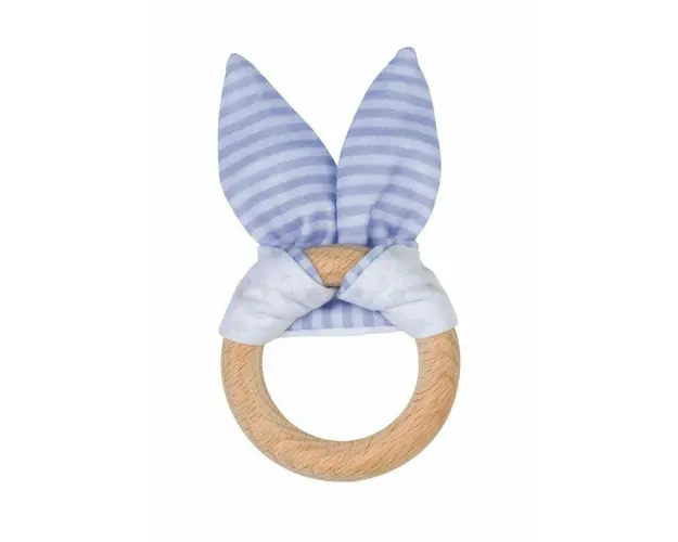 Jucarie Dentitie Nature Iepuras Blue