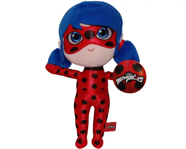 Jucarie din plus si material textil Ladybug, Miraculous, 30 cm