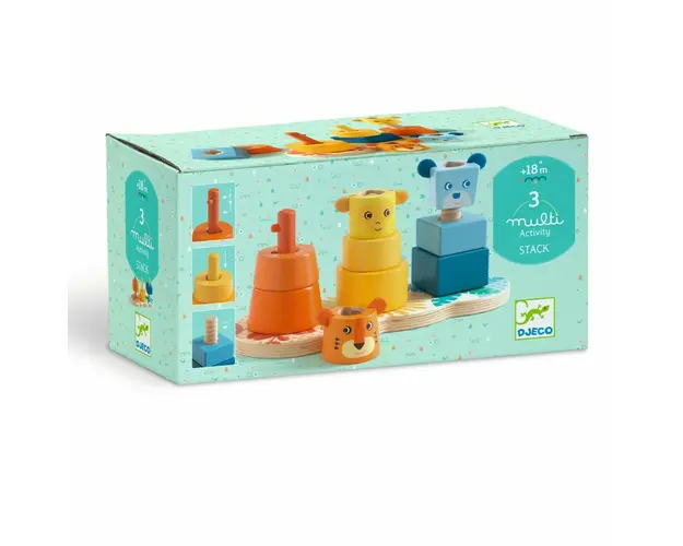 Jucarie educativa bebe MultiStack, Djeco
