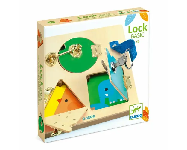 Jucarie educativa, Sisteme de inchidere Lock Basic, Djeco