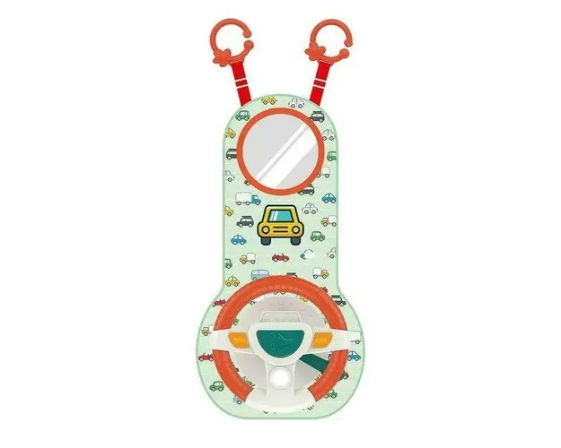 Lorelli - Jucarie interactiva Volan Muzical, 60 cm, Multicolor