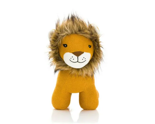 Jucarie moale Leu crosetat 50 cm Fillikid