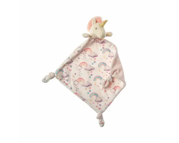 Jucarie plus doudou, Micul Unicorn Knottie, 25x25 cm, +0 luni, Mary Meyer