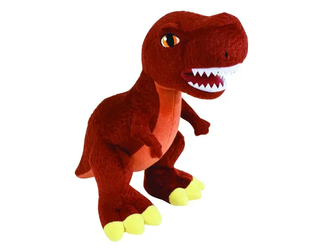 Jucarie Plus Muzicala Jemini Cu Lumini 25cm Dinozaur - T-Rex