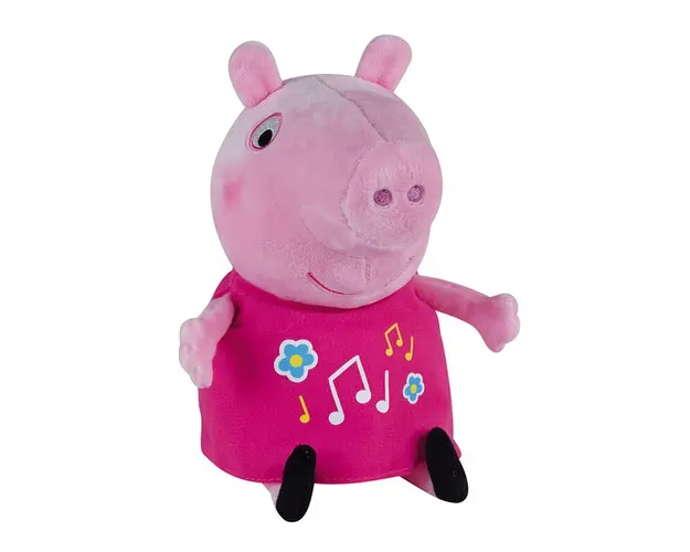 Jucarie Plus Muzicala Jemini Cu Lumini 25cm Peppa Pig