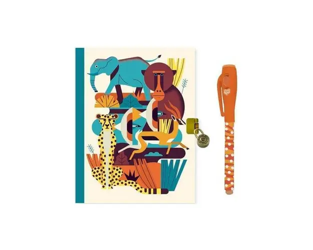 Djeco - Jurnal Secret , Owen , Cu pix magic