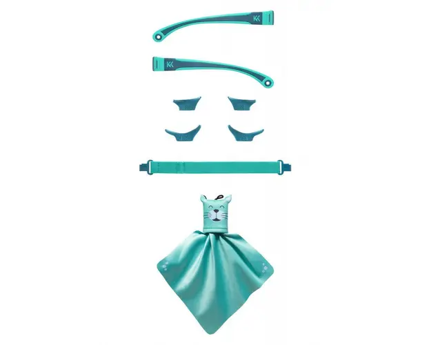 Kit accesorii pentru ochelari de soare MOKKI Click&Change, bleu