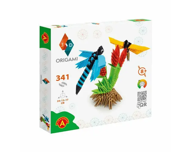 Kit Origami 3D Libelule +8 ani, Alexander Games