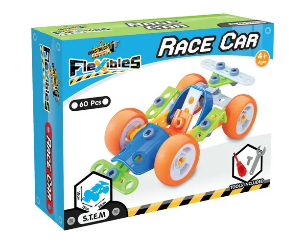 Kit STEM Flexible Automobil de curse