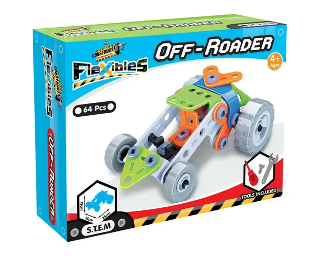 Kit STEM Flexible Automobil de teren