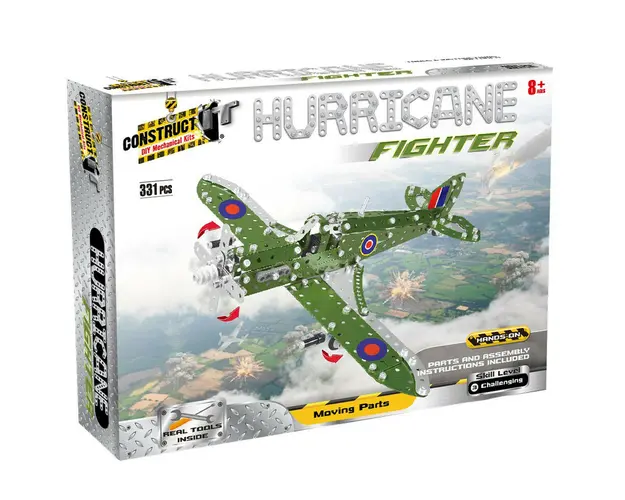Kit STEM Huricane fighter, nivel avansat