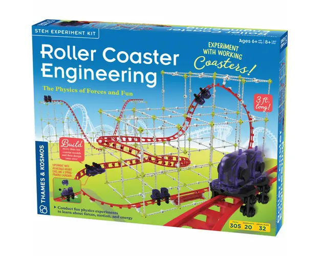 Kit STEM Inginerie pentru roller coaster