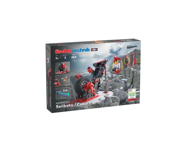 Kit STEM Transport pe cablu, Fischertechnik