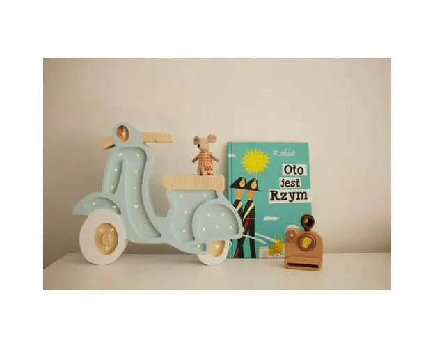 Little lights - Lampa Scuter, Azzuro